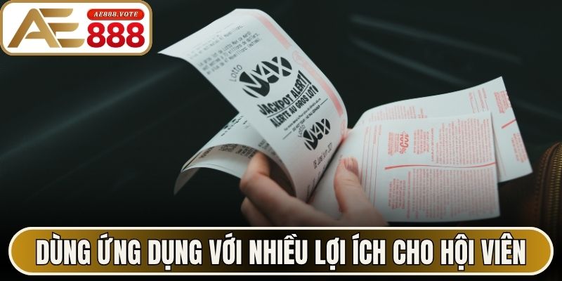 App Đánh Đề Là Gì? Những Điều Cần Biết Rõ Cùng AE888 3 Dùng ứng dụng với nhiều lợi ích cho hội viên