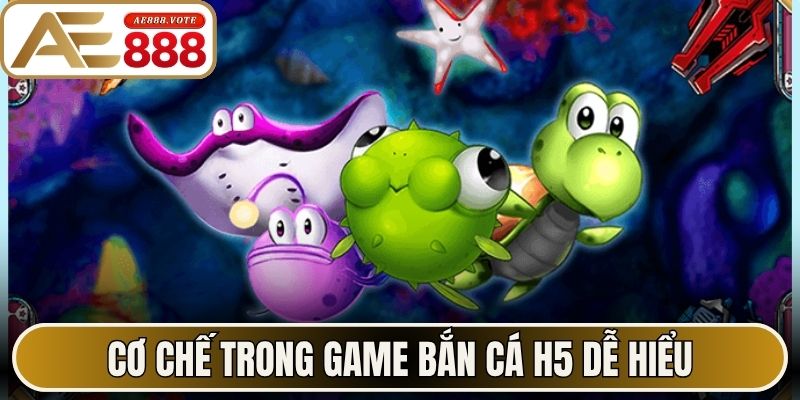 Cơ chế trong game bắn cá H5 dễ hiểu