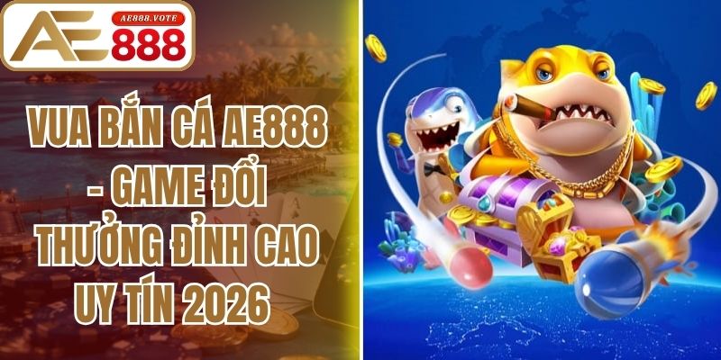 Vua Bắn Cá AE888 – Game Đổi Thưởng Đỉnh Cao Uy Tín 2026